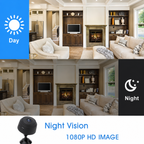 📹 Mini Cámara WiFi A9 HD 1080P